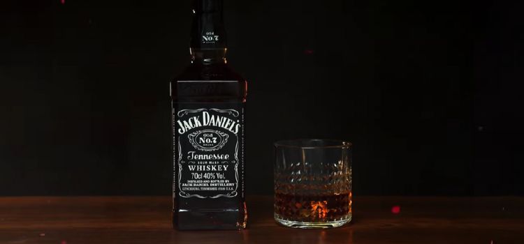 Jack Daniel's with glass