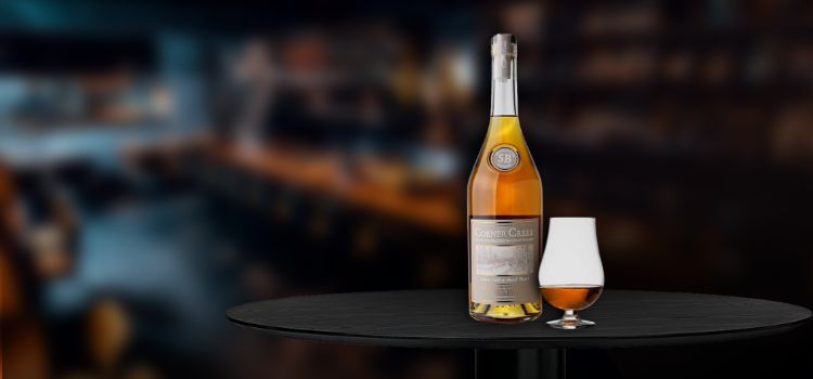 Corner Creek on desk with glass