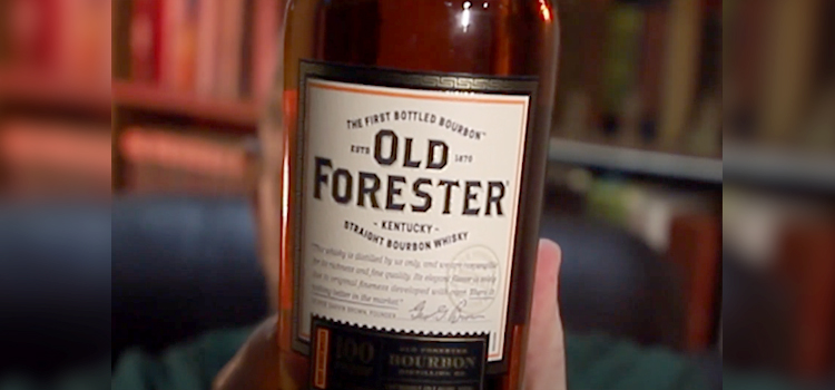 Bottle of Old Forester Signature 100