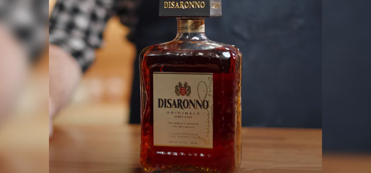 Bottle of Disaronno