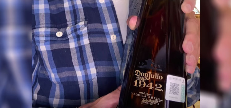 Bottle of Don Julio 1942