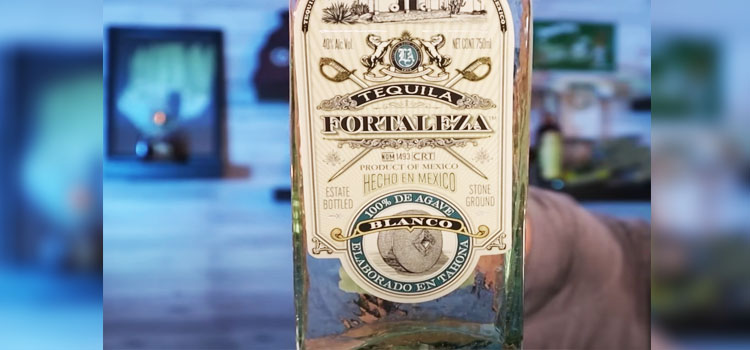 Bottle of Tequila Fortaleza Blanco