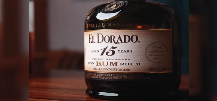 Bottles of El Dorado Rum