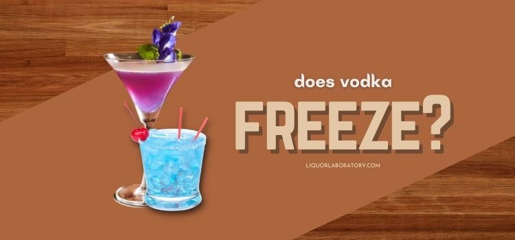 does vodka freeze