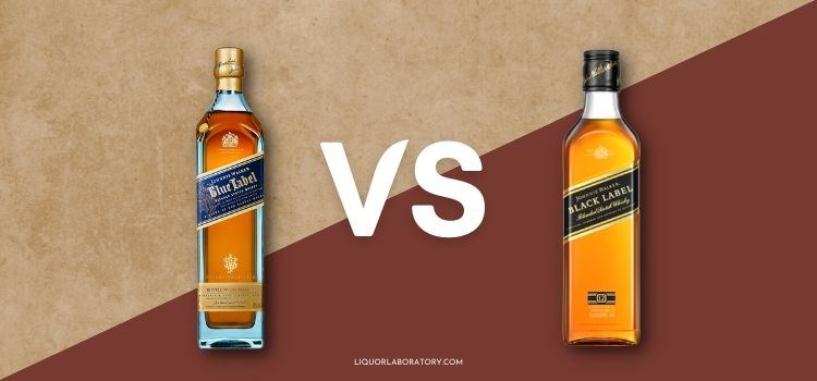 johnnie walker blue vs black