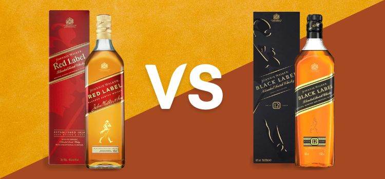 Johnnie Walker Red vs Black