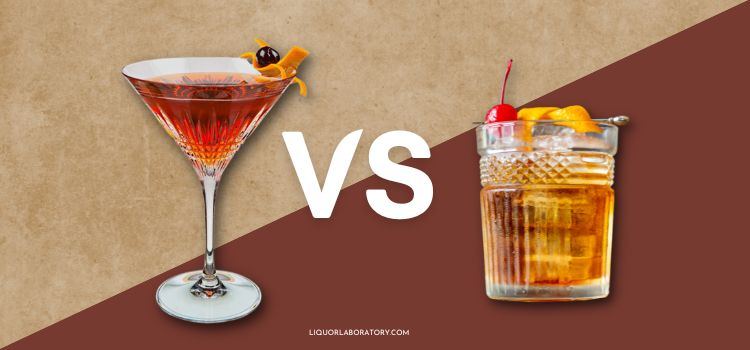 manhattan vs old fashioned cocktail