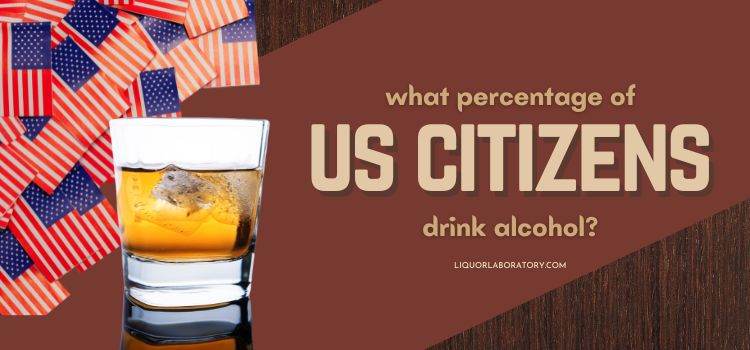 What percentage of US citizens drink alcohol 1